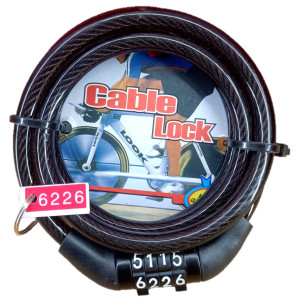 HELMET LOCK (WITH NUMBER)